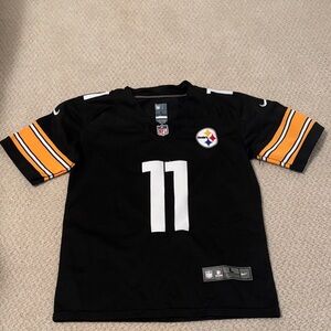 Kids Large Steelers Chase Claypool Jersey Black and Gold
